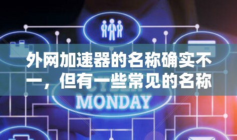 外网加速器的名称确实不一,但有一些常见的名称和品牌可以推荐 外网加速器的名称确实不一,但有一些常见的名称和品牌可以推荐