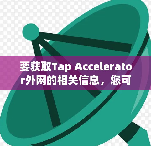 要获取Tap Accelerator外网的相关信息，您可以按照以下步骤进行