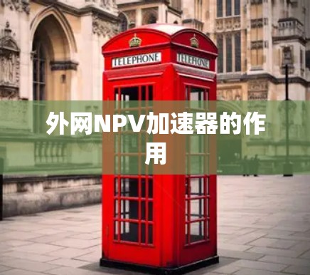 外网NPV加速器的作用 外网NPV加速器的作用