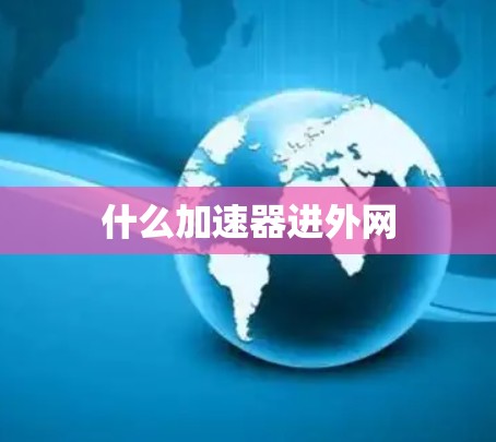 什么加速器进外网 什么加速器进外网