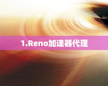 1.Reno加速器代理
