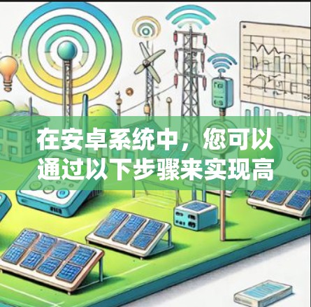 在安卓系统中,您可以通过以下步骤来实现高速连接和优化网络性能 在安卓系统中,您可以通过以下步骤来实现高速连接和优化网络性能