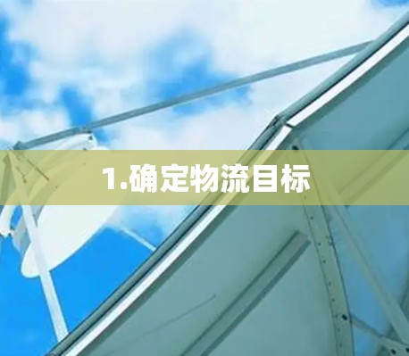 1.确定物流目标 1.确定物流目标