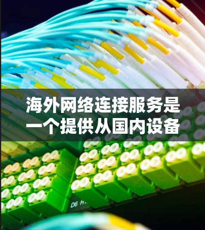 海外网络连接服务是一个提供从国内设备或本地连接到国外服务器的网络服务的平台,旨在满足用户需要在海外使用本地设备进行网络连接的需求。以下是对该服务的详细分析和总结 海外网络连接服务是一个提供从国内设备或本地连接到国外服务器的网络服务的平台,旨在满足用户需要在海外使用本地设备进行网络连接的需求。以下是对该服务的详细分析和总结