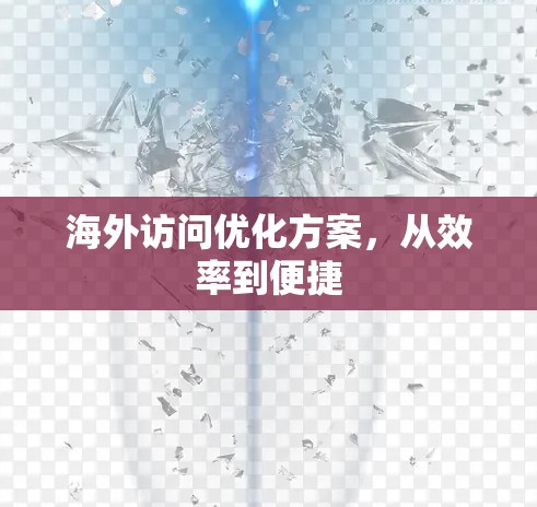海外访问优化方案，从效率到便捷